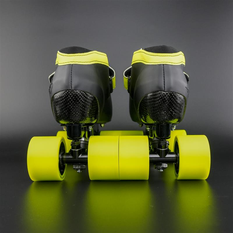 Royal Assassin wheels close-up showing certified hardness urethane