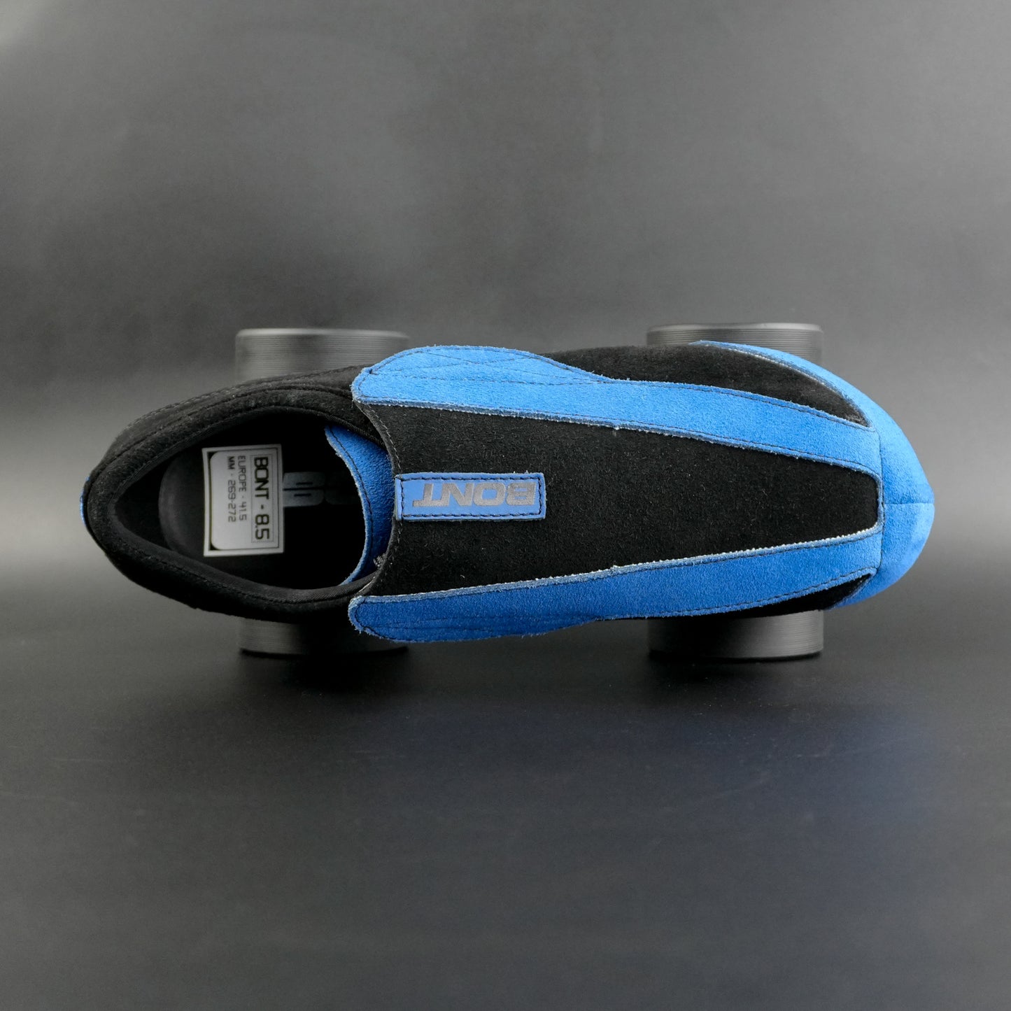 Top-down view showing integrated lace cover and U-shape fit