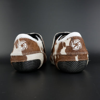 Skater wearing Envy Cow Skin Roller Skates in motion