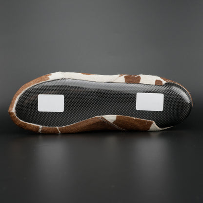 Skater wearing Envy Cow Skin Roller Skates in motion