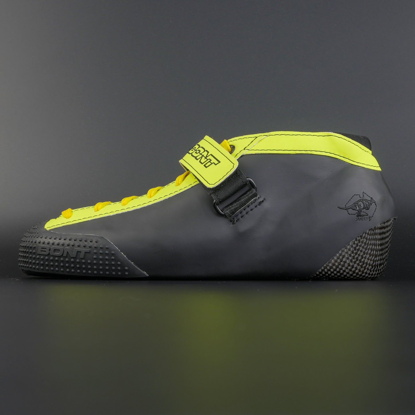 Side view of limited edition Hybrid Carbon boot