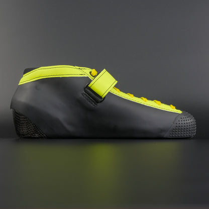Limited Edition Black/Fl-Yellow Hybrid Carbon Derby Boots
