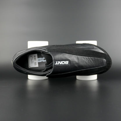 Top-down view showing integrated lace cover and U-shape fit