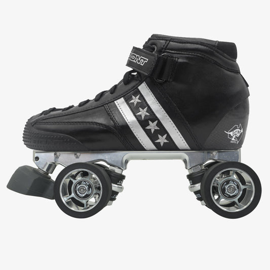 Quadstar Carbon Roller Derby Skates Package