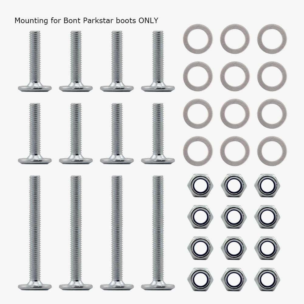 Roller Skate Mounting Hardware Set